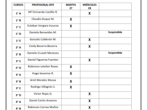 CALENDARIO REUNIONES AGOSTO